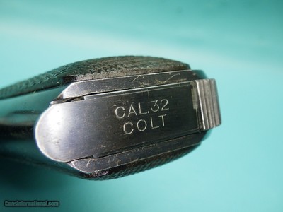 Colt Model 1903 Hammerless Pocket Pistol .32ACP 3.75