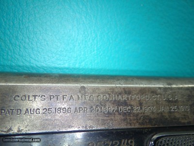 Colt Model 1908 Vest Pocket .25 ACP 2