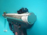 Ruger MKIII Hunter .22LR 4.5" Bbl 10+1 W/ Factory Case, Two Mags, Trigger lock, and Spare Front Sights - 10 of 22