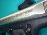 Ruger MKIII Hunter .22LR 4.5" Bbl 10+1 W/ Factory Case, Two Mags, Trigger lock, and Spare Front Sights - 12 of 22