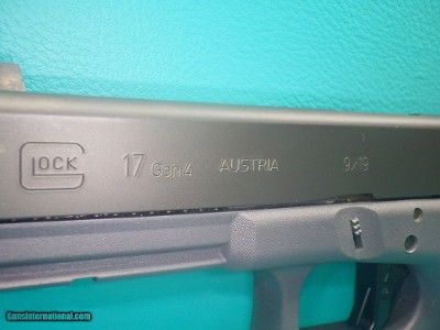Glock 17 Gen 4 9mm 4.5" Bbl 17+1 Three Mags, Aftermarket Parts and SKB Hard Case - Image 13 of 25