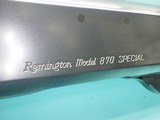 Remington 870 Special 12ga 21"Bbl VR English Style Straight Grip Stock Mfg 1992 Near Mint - 10 of 25