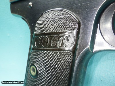 Colt collectors!! Colt 1903 Pocket Hammerless Belgian Contract Overrun .32 ACP with Colt Archives Letter - Image 3 of 25