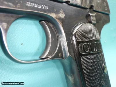 Colt collectors!! Colt 1903 Pocket Hammerless Belgian Contract Overrun .32 ACP with Colt Archives Letter - Image 9 of 25