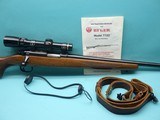 Ruger 77/22 .22LR 20"Bbl Mfg 1985 10+1 One Mag Leupold 1.5-5x Mint Condition - 24 of 25