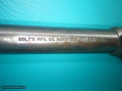 Colt Woodsman Second Series Target Model .22 LR 6