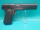 Husqvarna M1907 .380 Auto 5" Bbl 7+1 One Mag, Mfg 1920's - 1 of 25
