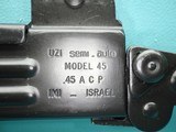 IMI/Action Arms Uzi 45 Model B .45 ACP 16.5