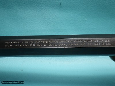 Winchester 1890 2nd Model .22 WRF 24
