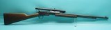 Winchester Model 62A .22RF 23"Round Tapered Bbl 15+1 Mfg 1949 Weaver 4x Scope