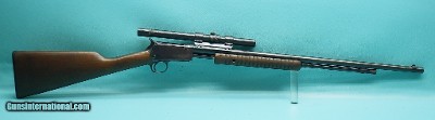 Winchester Model 62A .22RF 23"Round Tapered Bbl 15+1 Mfg 1949 Weaver 4x Scope