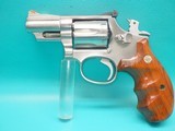 S&W Model 66-2 Combat Magnum stainless 357cal
2.5