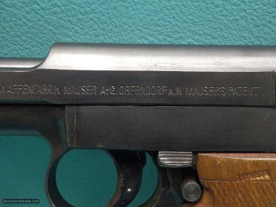 WWI Production Mauser 1914 .32 ACP 3.4