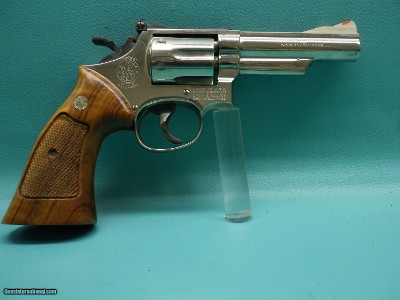 Smith & Wesson 19-4 .357 Mag 4.125" Bbl 6-Shot Nickel Revolver