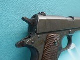 WWII U.S. Army Colt 1911A1 .45 ACP 5" Bbl 7+1 One Mag Mfg 1945 - 4 of 25