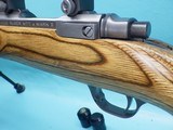 Ruger M77 VT MkII .22-250 Rem 26"Hvy Bbl Nikon Monarch UCC 6.5-20x44 Laminate Stk Bipod - 12 of 24