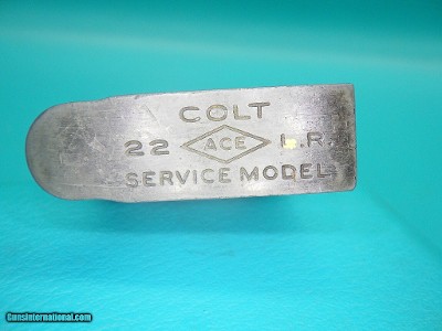 REDUCED! Colt Service Model Ace .22 LR 4.75