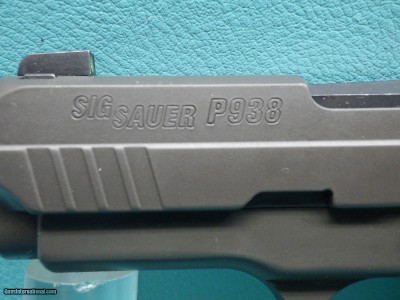 Sig Sauer P938 Legion 9mm 3