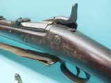 US Springfield M1888 Trapdoor .45-70Gov. 32.62"Bbl Rare Round Rod Bayonet w/Buffington Sight - 11 of 25