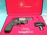 Smith & Wesson Model 340PD Airlite Sc .357Mag 2"Bbl Scandium Frame 5-Shot Hogue Grips Presentation Case - 24 of 25