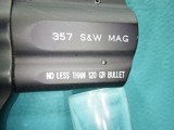 Smith & Wesson Model 340PD Airlite Sc .357Mag 2"Bbl Scandium Frame 5-Shot Hogue Grips Presentation Case - 6 of 25