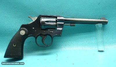 Colt Official Police .22LR 6"Bbl Original Pre-War Grips Mfg 1932 Great Action