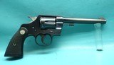 Colt Official Police .22LR 6"Bbl Original Pre-War Grips Mfg 1932 Great Action - 1 of 25