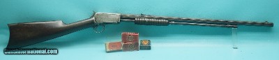Winchester 1890 2nd Model Takedown .22 Short 24"Octagon Bbl Mfg 1903