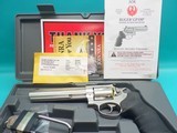 Minty S.S. Ruger GP100 .357 Mag 6 w/ Factoy case - 21 of 22