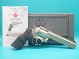 Minty S.S. Ruger GP100 .357 Mag 6 w/ Factoy case - 1 of 22