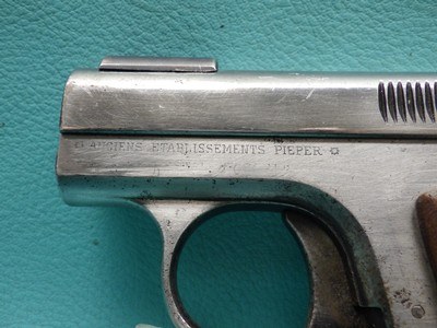 WWI Era Pieper Bayard 1908 (Second Variant) .32 ACP 2
