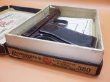 Remington Model 51 .380ACP 3.5"Bbl Early 9-Groove Slide Original Box Manual & Papers - 22 of 25