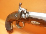 Beautiful!Wm Chance & Son Travelling Belt Pistol Manufactured in London 1840-1850, w/ "German Silver" accents, .50 Cal, VERY RARE ANTIQUE! - 5 of 22