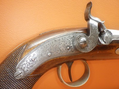 REDUCED!Wm Chance & Son Travelling Belt Pistol Manufactured in London 1840-1850, w/ 