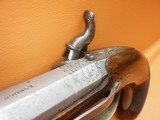 Beautiful!Wm Chance & Son Travelling Belt Pistol Manufactured in London 1840-1850, w/ "German Silver" accents, .50 Cal, VERY RARE ANTIQUE! - 17 of 22