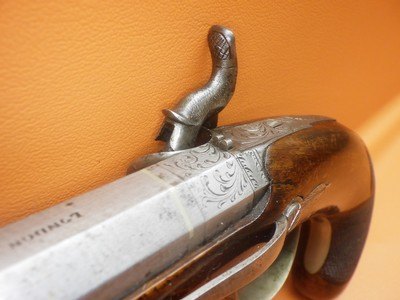 REDUCED!Wm Chance & Son Travelling Belt Pistol Manufactured in London 1840-1850, w/ 