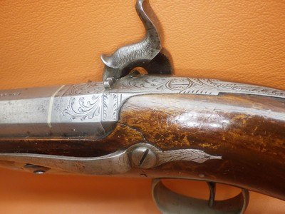 REDUCED!Wm Chance & Son Travelling Belt Pistol Manufactured in London 1840-1850, w/ 