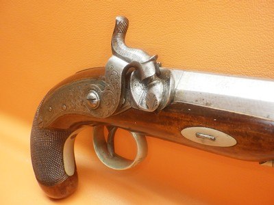 REDUCED!Wm Chance & Son Travelling Belt Pistol Manufactured in London 1840-1850, w/ 