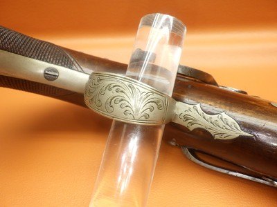 REDUCED!Wm Chance & Son Travelling Belt Pistol Manufactured in London 1840-1850, w/ 