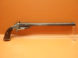 Frank Wesson Model 1870 Med. Frame Pocket Rifle 3rd Type 12" Barrel, .22 Rimfire single shot pistol - 1 of 23