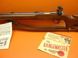 Remington Model 37 Rangemaster .22LR 28"Bbl Original Redfield Sights w/6 Inserts, Advert Hang Tag & Manual - 14 of 25
