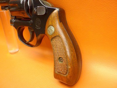 Smith & Wesson Model 34-1 .22LR 2"Bbl Round Butt Original Stocks Adjustable Sights - Image 7 of 23