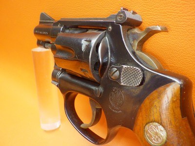 Smith & Wesson Model 34-1 .22LR 2"Bbl Round Butt Original Stocks Adjustable Sights - Image 9 of 23