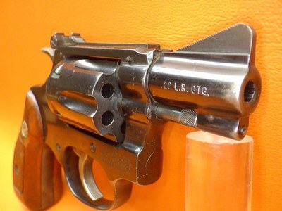 Smith & Wesson Model 34-1 .22LR 2"Bbl Round Butt Original Stocks Adjustable Sights - Image 5 of 23