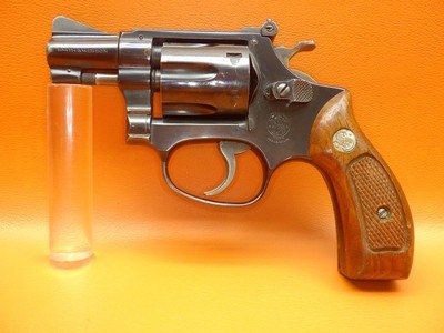 Smith & Wesson Model 34-1 .22LR 2"Bbl Round Butt Original Stocks Adjustable Sights - Image 6 of 23
