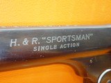 Rare Harrington & Richardson Model 199 'Sportsman' Single Action .22LR 6"Bbl 9-Shot Revolver Excellent Condition - 11 of 25