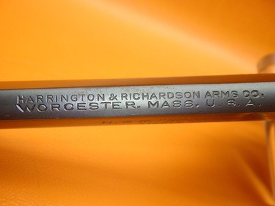 Rare Harrington & Richardson Model 199 'Sportsman' Single Action .22LR 6"Bbl 9-Shot Revolver Excellent Condition - Image 13 of 25