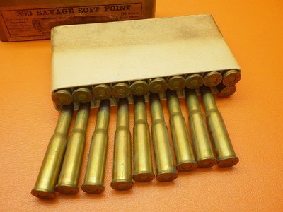 20 Rnd Vintage Box Winchester.303 Savage 190 Gr Metal Patched Soft Point - Image 8 of 12