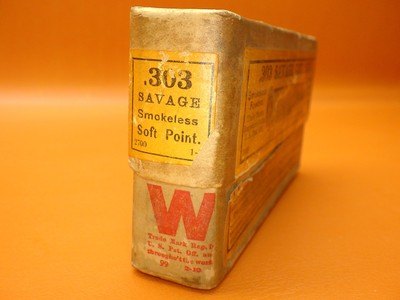 20 Rnd Vintage Box Winchester.303 Savage 190 Gr Metal Patched Soft Point - Image 5 of 12