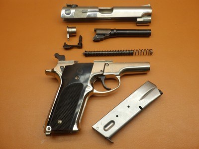 Scarce S&W Model 59 NICKEL! 9mm 4" Bbl 14+1 Mfg 1977 - Image 15 of 23